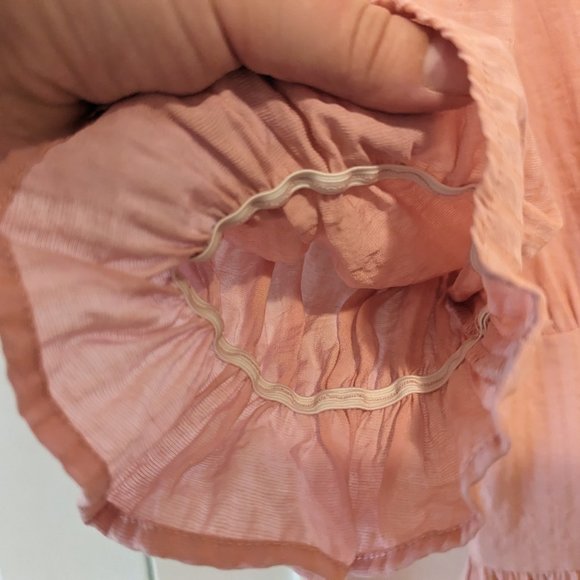 Lovers + Friends Light Pink Puff Sleeve Mini Dress - Picture 5 of 14